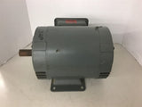 Ajax JVA182TCDR7001CFWR129 3 Hp AC Motor 115/230 V 3600 Rpm 2P 182T Frame