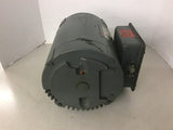 Ajax JVA182TCDR7001CFWR129 3 Hp AC Motor 115/230 V 3600 Rpm 2P 182T Frame