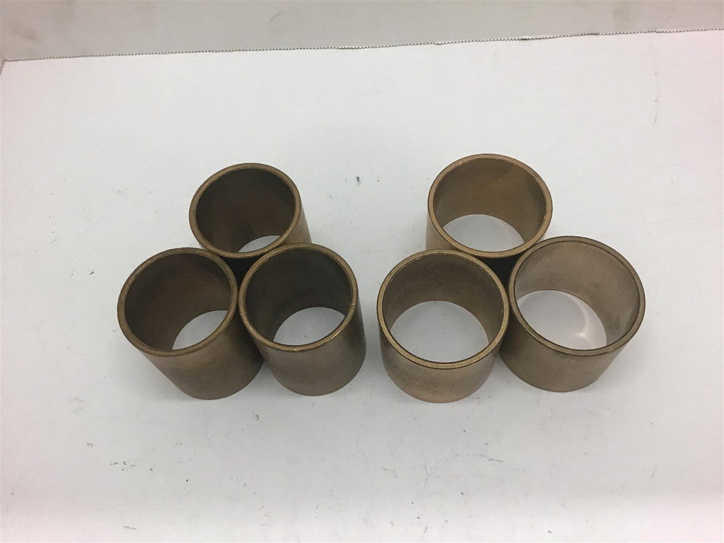 Brass Bushing Assorted Lot of 6