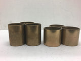 Brass Bushing Assorted Lot of 6