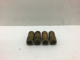 1/2" NPT Brass Fittings --Lot of 4