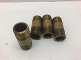 1/2" NPT Brass Fittings --Lot of 4