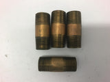 1/2" NPT Brass Fittings --Lot of 4