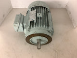 Welco M-3748-H 1 HP AC Motor 230/460 Volt 1800 Rpm 4P 145T Frame