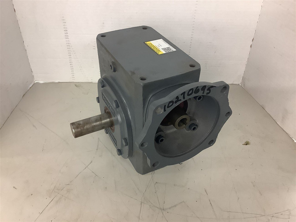 Boston Gear F726-50-B5-G Left Angle Gear Reducer 1.08 Input Hp 50:1 Ratio