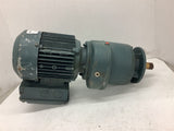 Sew-Eurodrive DFT71D6 1/3 HP Gear Motor 230/460 Volt 1100 Rpm 49.62 Ratio