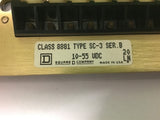 Square D Class 8881 Type SC-3 Series B 10-55 VDC B30585-080-51