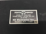 KB Electronics KBSI-240D Power Supply 120 or 240 vac