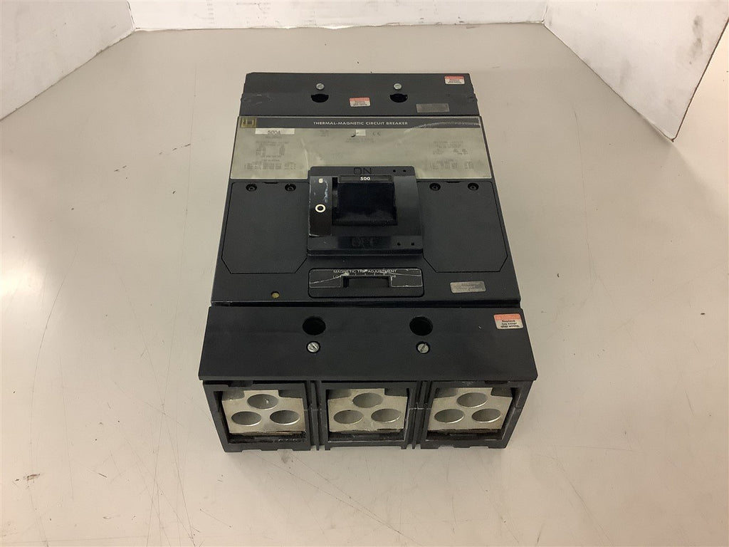 Square D MAL36500 Circuit Breaker 500 Amp 600 Vac