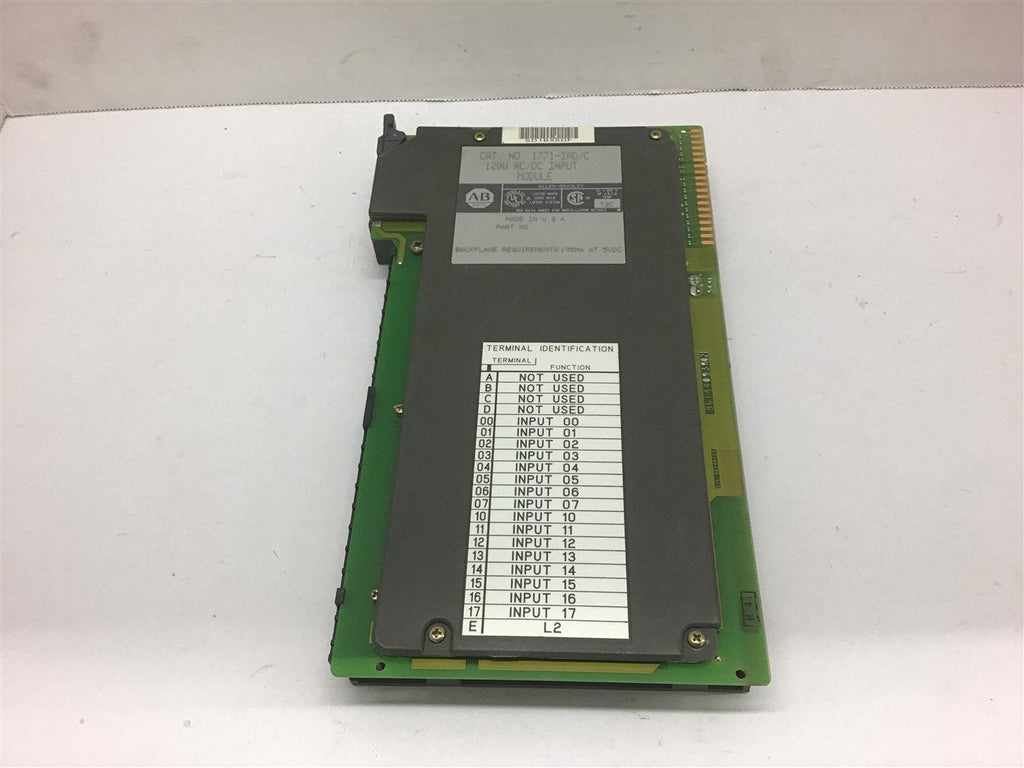 Allen Bradley 1771-IAD/C 120 AC/DC Input Module