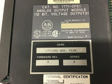 Allen Bradley 1771-OFE1 Analog Output Module