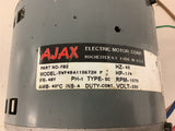 Ajax 1/4 HP AC Motor 1075 Rpm Single Phase 230 Volt