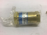 Circle Seal control 3008B00V-0.5S Check Valve 1/2" Pipe