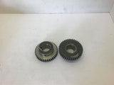 Gear w/ Set Screw 1" Bore 40 teeth 3/16" pitch --Lot of 2