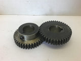 Gear w/ Set Screw 1" Bore 40 teeth 3/16" pitch --Lot of 2