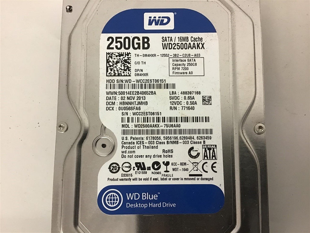 WD WD2500AAKX 250 GB Desktop Hard Drive