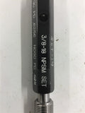 R&K Tool 3/8-18 NPSM Set Threaded Plug Gage GO PD .6256 NOGO PD 6211