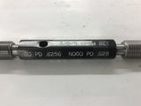 R&K Tool 3/8-18 NPSM Set Threaded Plug Gage GO PD .6256 NOGO PD 6211