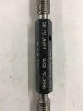 5/8-11 UNC-2A Threaded Set Gage Go PD .5644 NOGO PD .5589