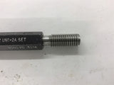 9/19-12 UNC-2A Set Threaded Gage GOPD .5068 NOGO PD .5016