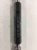 1/2-20 UNF-2A SEt Threaded Gage GO PD 4662 NOGO PD 4619