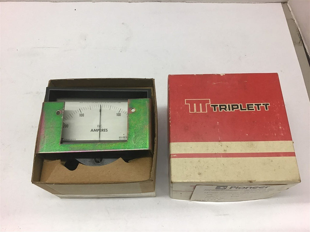 Triplett ES-50 DC Amp Meter