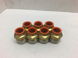 SMC 1/2" Pneumatic Fittings --Lot of 7