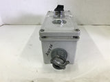 Push Button Enclosure With 2 Selector Switchs