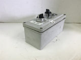 Push Button Enclosure With 2 Selector Switchs