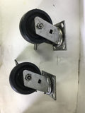 4 3/4" Wheels with mounting Plate