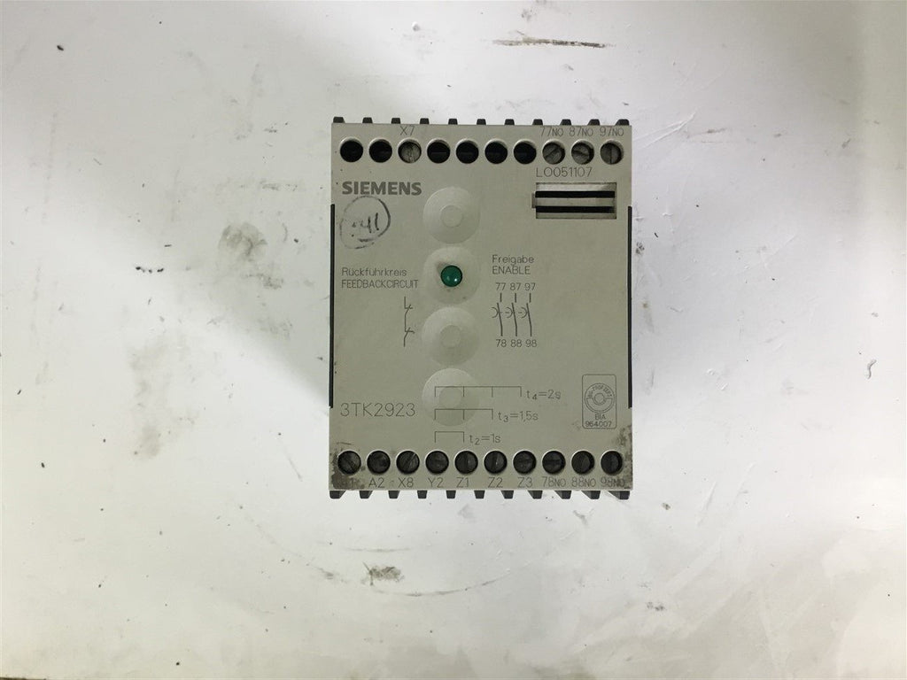 Siemens 3TK2923-0BB4 Contactor 24 VDC