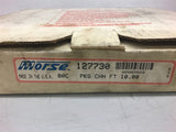 Morse 127730 80C Roller Chain 10 Ft Long