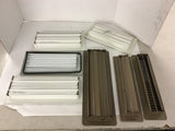 Assorted Closable Floor Vents Lot of 7