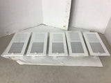 Hart & Cooley 661 10 4 W Vent Cover Lot of 5