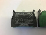 Allen Bradley 800E-3X10 Contact Block --Lot of 2