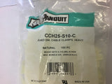 Panduit CCH25-S10-C Fixed Diameter Cable Clamps