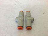 AQ340F Exhaust Valve Tee 1/4" --Lot of 2