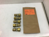 Brass Valves Lot of 5 1/2" MNPT x 1/4" FNPT