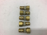 Brass Valves Lot of 5 1/2" MNPT x 1/4" FNPT