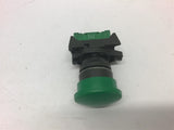 Sprechaer+Schuh D5-3X10 Contact Block w/ Green Pushbutton