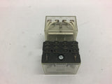 Omron LY4 Relay 120 Vac --Lot of 2