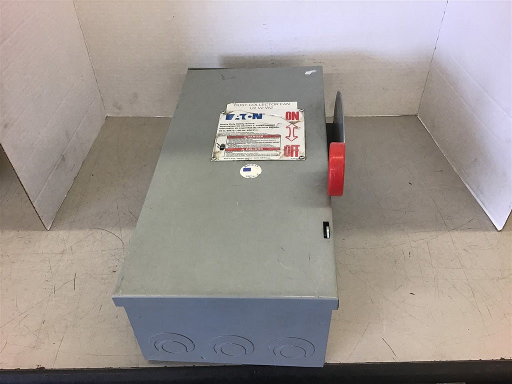 Eaton DH361URK Safety Switch 30 Amp 600 Volt Type 3R