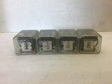 Potter & Brumfield KUP-11A15-120 Relay --Lot of 4