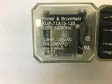 Potter & Brumfield KUP-11A15-120 Relay --Lot of 4