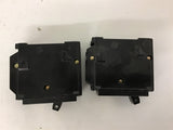 Square D HOM 20 Amp Single Pole Circuit Breaker Lot of 2