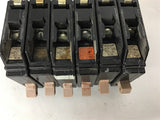 Cutler-Hammer 20 amp Single Pole Circuit Breaker Lot of 6