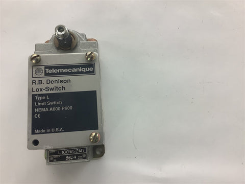 Telemecanique L100WS2M1 Lox-Switch Limit Switch