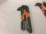 Allen Wrenches Assorted lot of 5