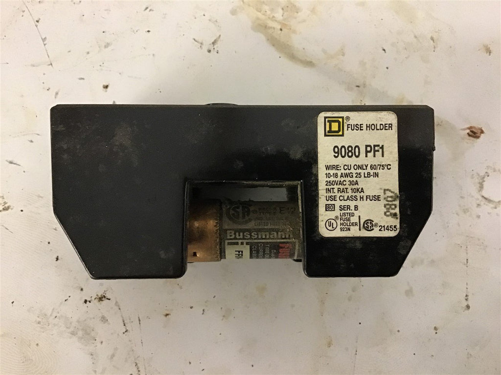 Square D 9080 PF1 Fuse Holder 30 Amp 250 V