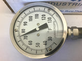 Ashcroft 100B-1 30-130 Industrial Thermometer